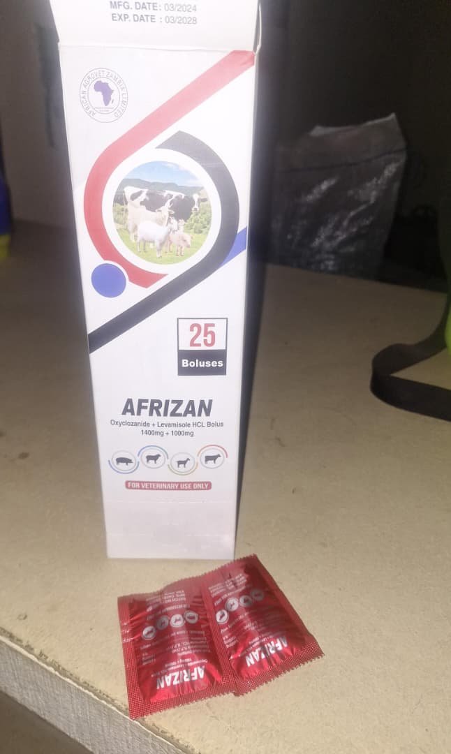 Afrizan Nilzan Bolus (Dewormer)